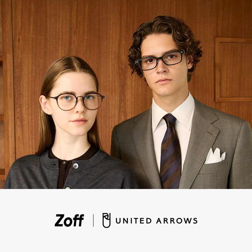 〈Zoff〉メガネブランド「Zoff」×「UNITED ARROWS」2025秋冬 ”ライフスタイルに寄り添う”アイウェアコレクション